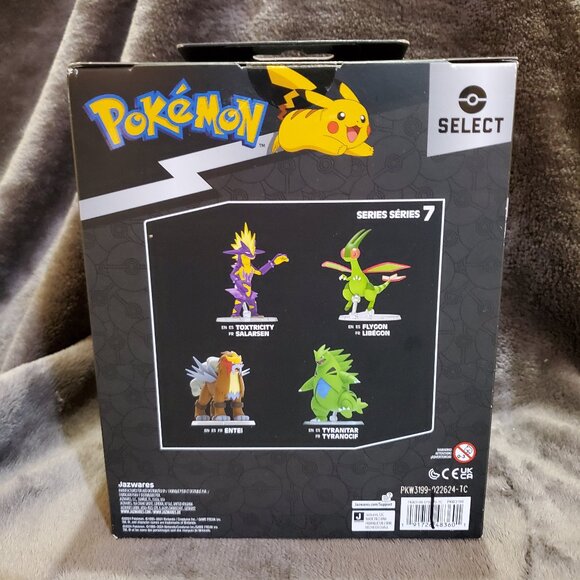 Jazwares Pokemon Select Toxicity Trainer Team Series Action Figure - Picture 7 of 7